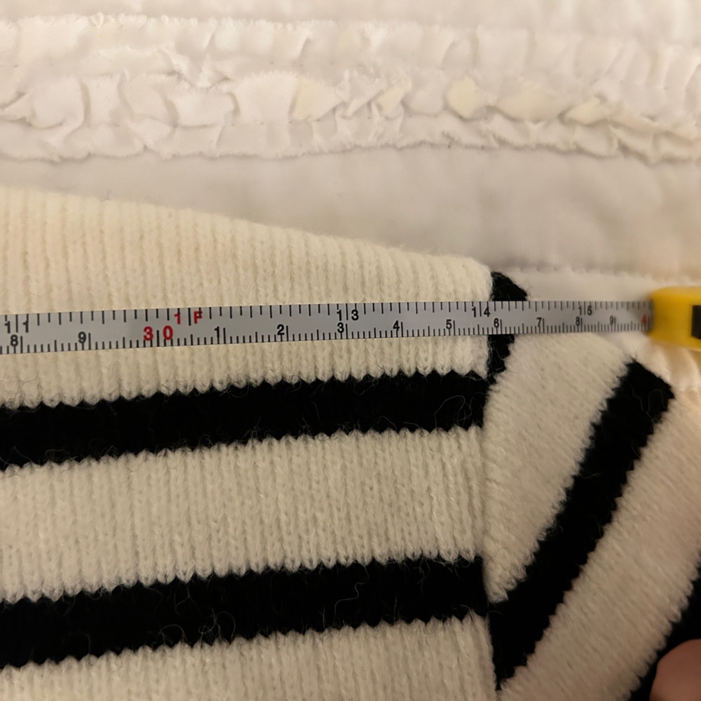 Striped Button Front Cardigan - Picture 10 of 12